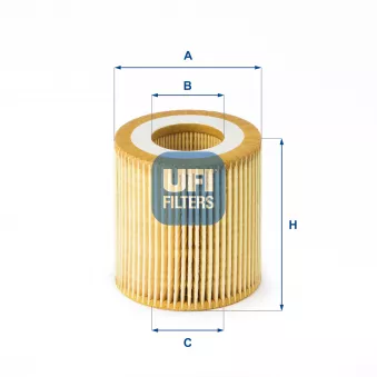 Filtre à huile UFI OEM U20214302