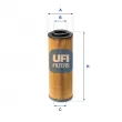 UFI 25.213.00 - Filtre à huile
