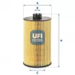 Filtre à huile UFI [25.245.00]