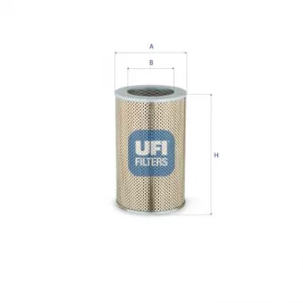 UFI 25.400.00 - Filtre à huile