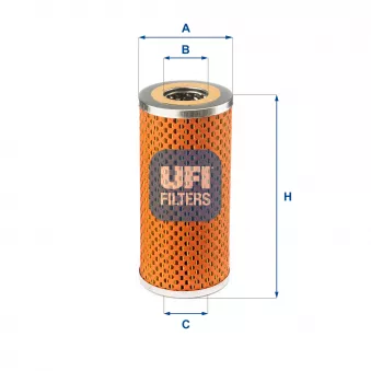 Filtre à huile UFI OEM AJC5122