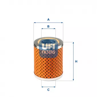 UFI 25.413.00 - Filtre à huile