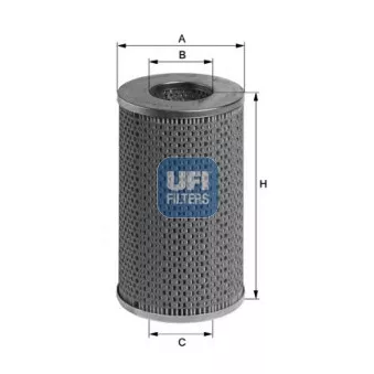 Filtre à huile UFI OEM 0001844025