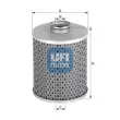 UFI 25.427.00 - Filtre hydraulique, direction