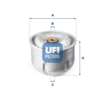 Filtre à huile UFI 25.901.00