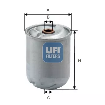 Filtre à huile UFI OEM 1310891