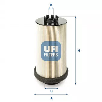 Filtre à carburant UFI OEM a5410920605