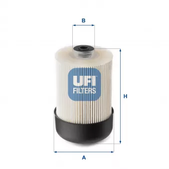 Filtre à carburant UFI 26.114.00