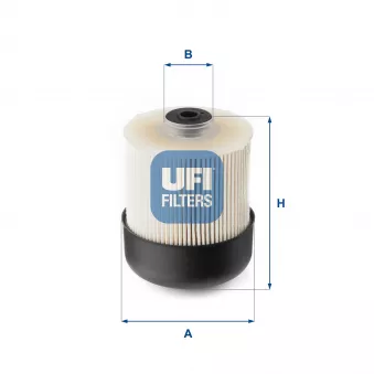 Filtre à carburant UFI OEM HDF672