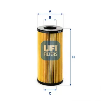 UFI 26.162.00 - Filtre à carburant