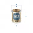 Filtre à carburant UFI [26.606.00]