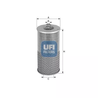 Filtre à carburant UFI OEM 1909108
