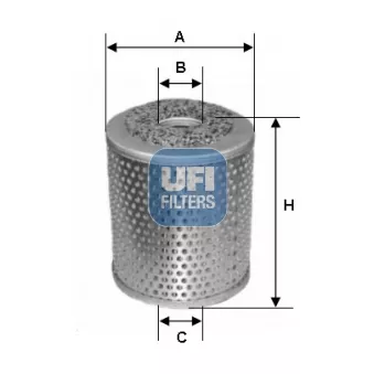 UFI 26.623.00 - Filtre à carburant