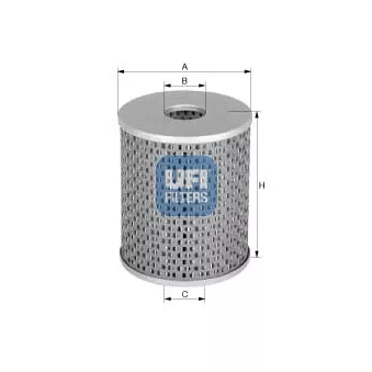 Filtre à carburant UFI OEM eff5149.10