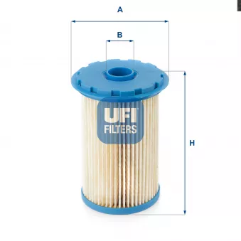 Filtre à carburant UFI OEM SC 7051 P