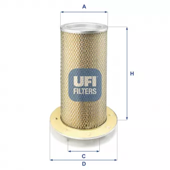 Filtre à air UFI 27.034.00