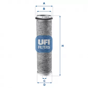 Filtre à air UFI OEM 1212302023600