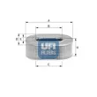 Filtre à air UFI [27.086.00]