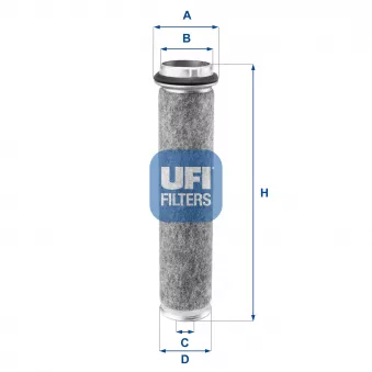 UFI 27.165.00 - Filtre à air
