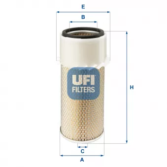 Filtre à air UFI OEM 85807057