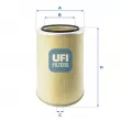Filtre à air UFI [27.317.00]