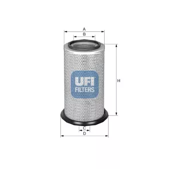 UFI 27.346.00 - Filtre à air