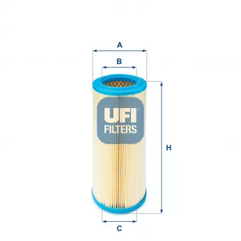 UFI 27.367.00 - Filtre à air