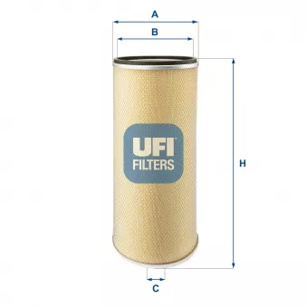 UFI 27.370.00 - Filtre à air