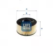 UFI 27.394.00 - Filtre à air