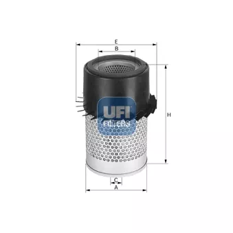 UFI 27.456.00 - Filtre à air