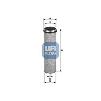 Filtre à air secondaire UFI OEM 46822