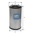 UFI 27.518.00 - Filtre à air