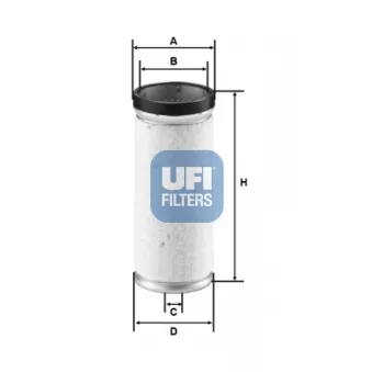Filtre à air secondaire UFI OEM X810270072