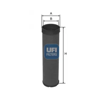 UFI 27.569.00 - Filtre à air secondaire