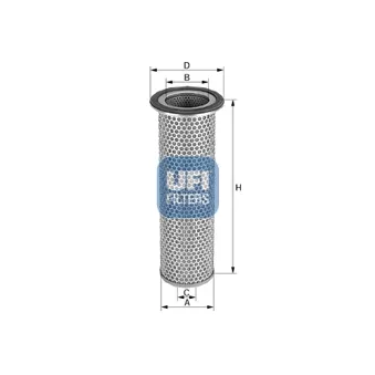 Filtre à air UFI OEM 9Y6805