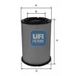 UFI 27.A02.00 - Filtre à air