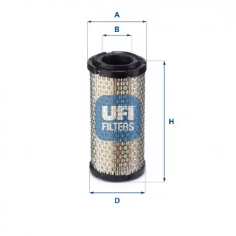 UFI 27.A05.00 - Filtre à air