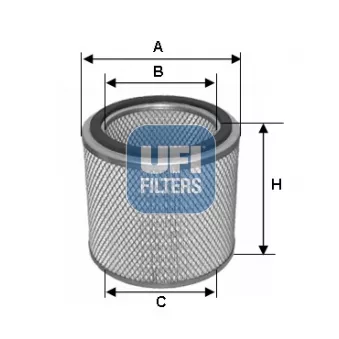 Filtre à air UFI 27.A07.00