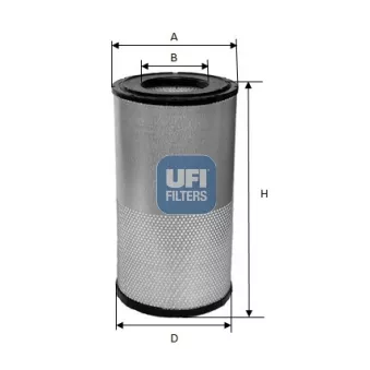 UFI 27.A13.00 - Filtre à air