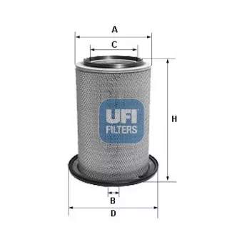 UFI 27.A24.00 - Filtre à air