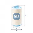 UFI 27.A53.00 - Filtre à air