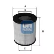 UFI 27.B31.00 - Filtre à air