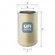 UFI 27.B82.00 - Filtre à air