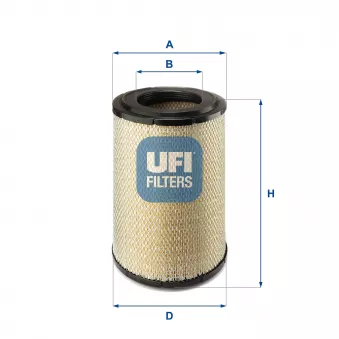 UFI 27.B91.00 - Filtre à air