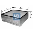 UFI 27.C04.00 - Filtre à air