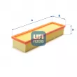 Filtre à air UFI [30.039.00]