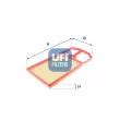 UFI 30.124.00 - Filtre à air