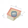UFI 30.133.00 - Filtre à air