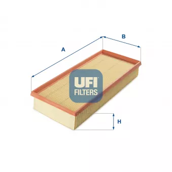 Filtre à air UFI 30.146.00 pour FORD MONDEO 3.0 V6 24V - 204cv