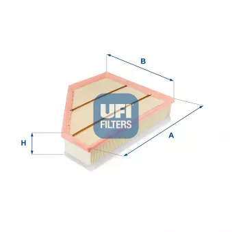 Filtre à air UFI OEM B2B028PR